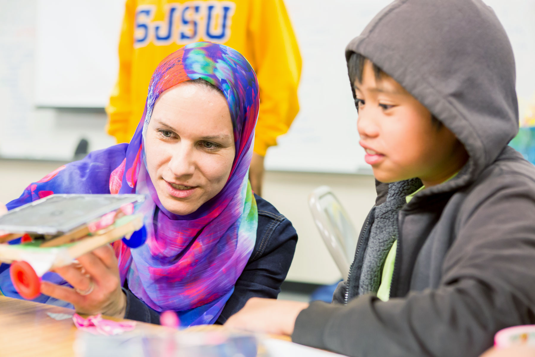 Virginia Lehmkuhl-Dakhwe PhD at the STEM Education program.