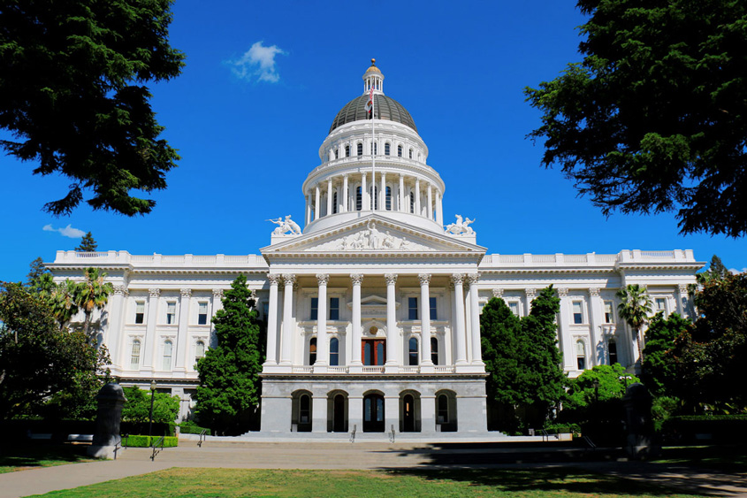 California State Capital building.