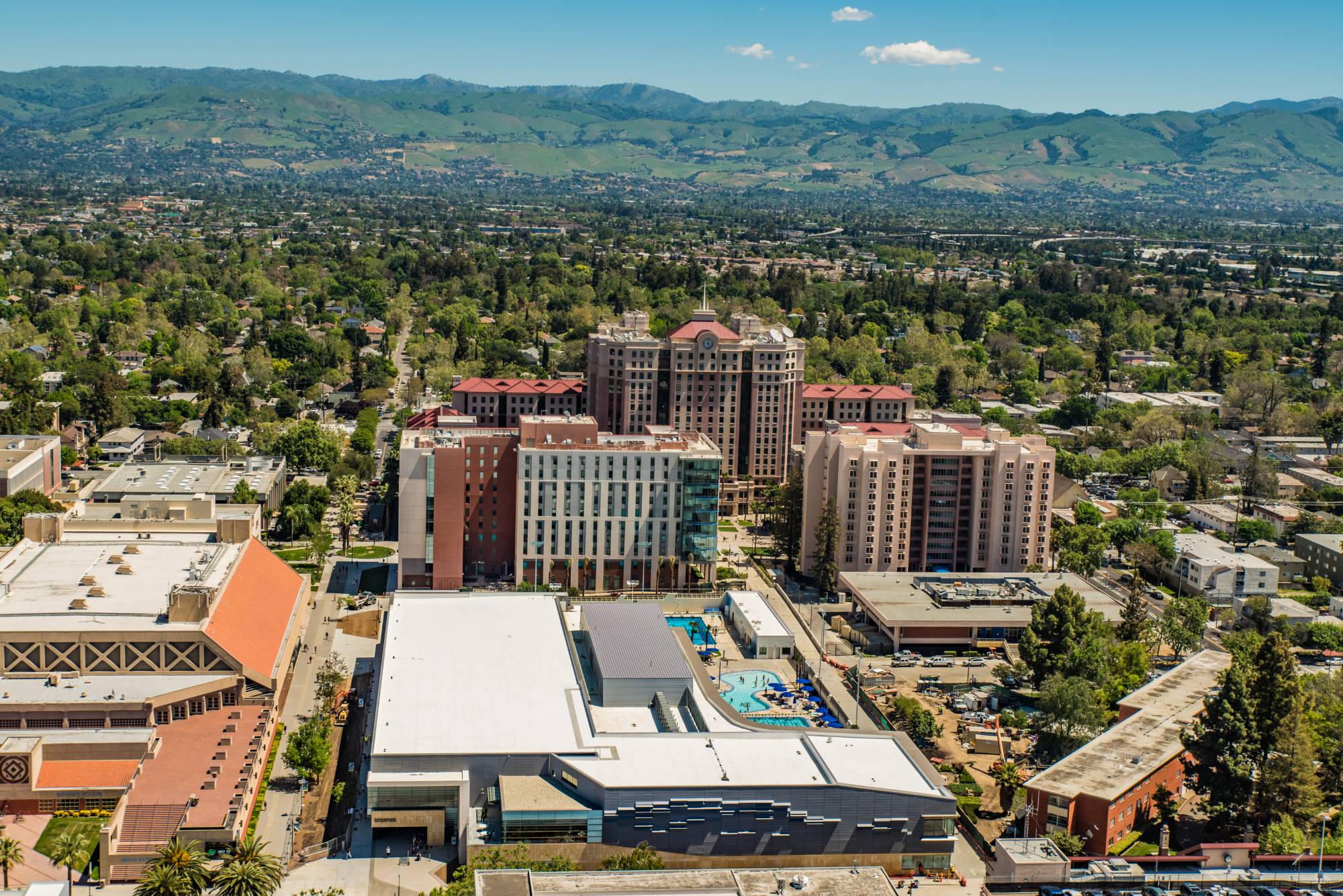 SJSU Aerial View Photo