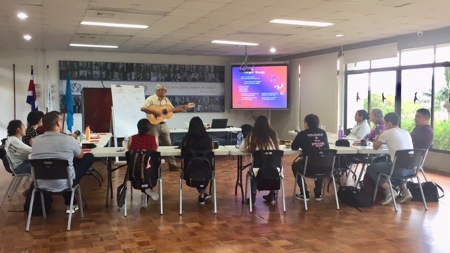 Class at the University for Peace 