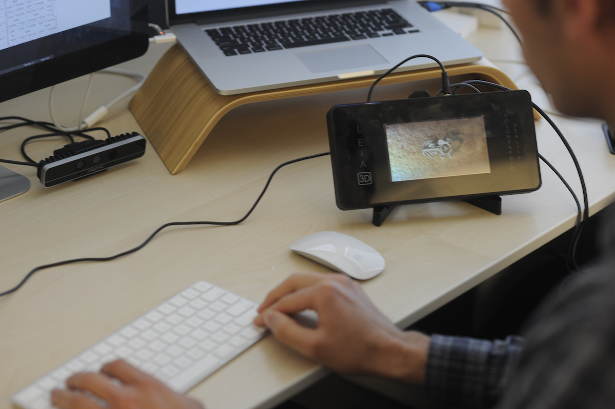 a computer with keyboard