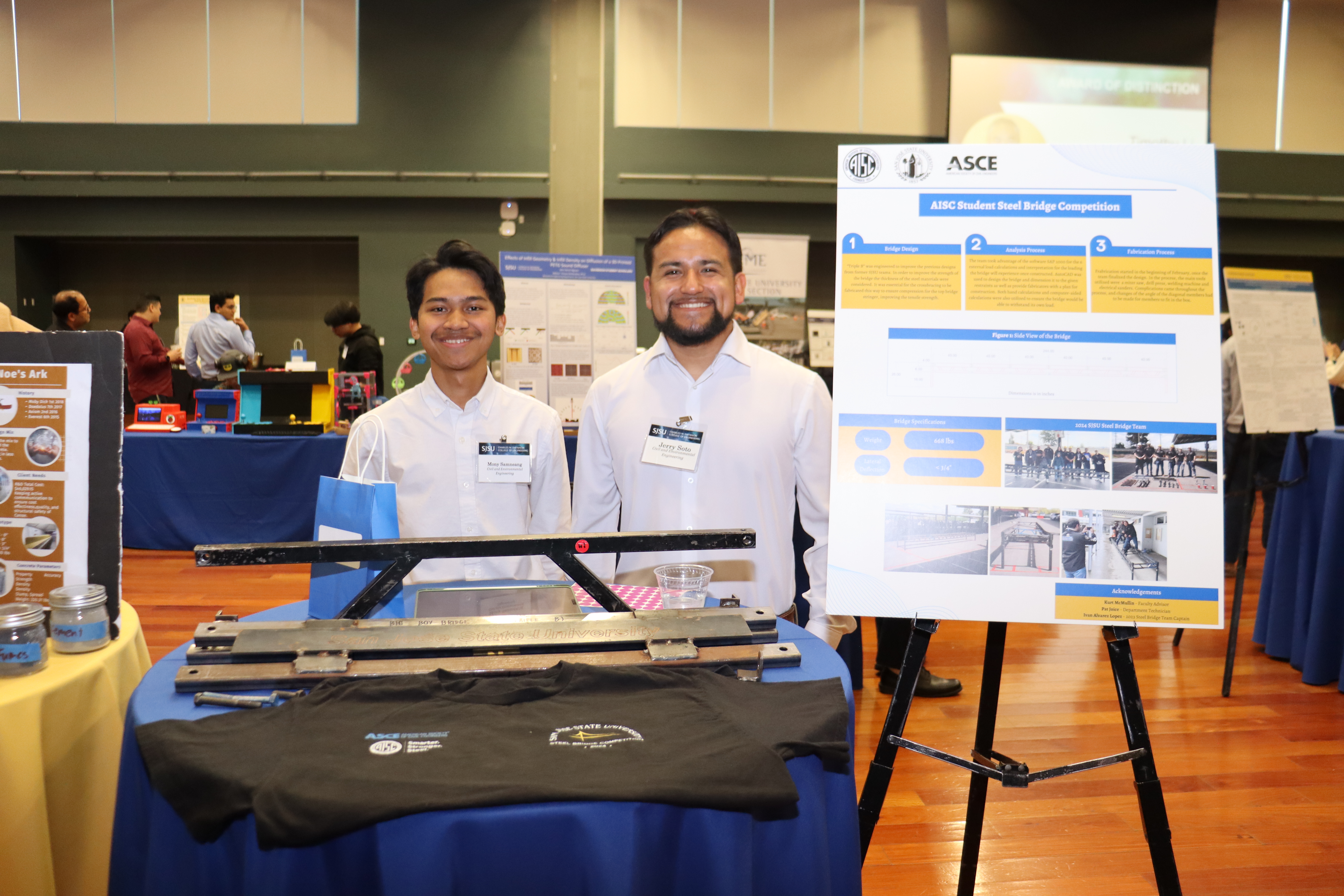 ASCE project at showcase