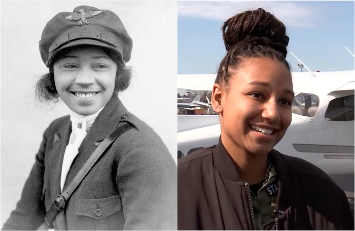 Bessie Coleman and Kamora Freeland