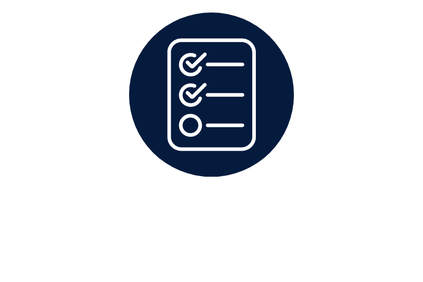 Forms and checklists icon graphic