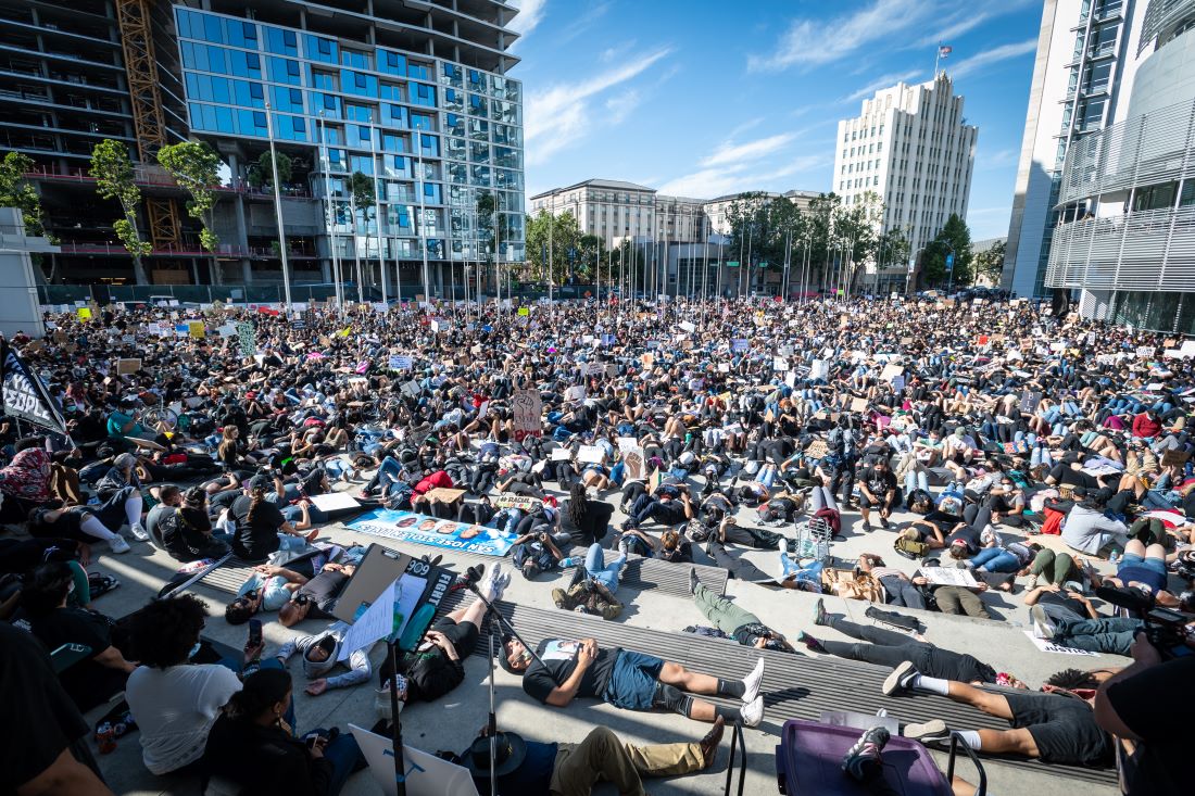 NAACP Die-In Event