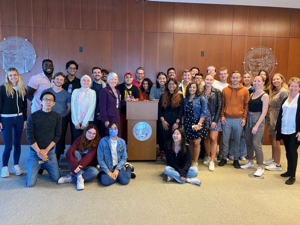 Family Justice Courthouse group photo