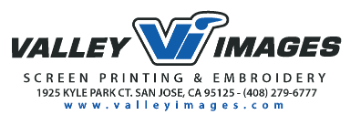 Valley Images logo: the letters V and I in blue, interlinked at the center and outlined in black, with the word Valley to the left and Images to the right, both in a simple black font.