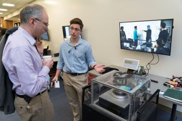 Academic leaders and industry partners gathered for the soft opening of the Innovative Design Collaborative at SJSU.