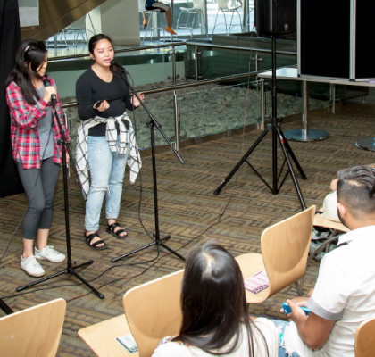 Student Singing