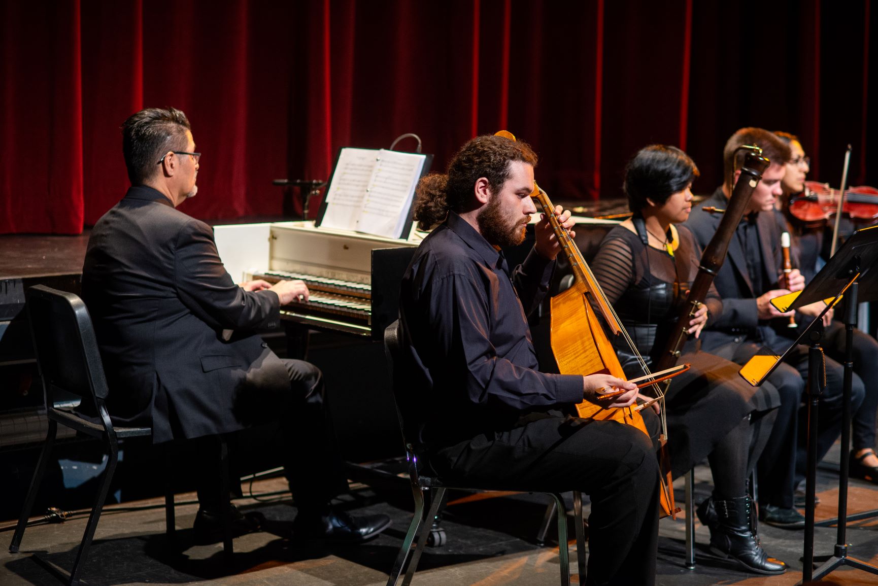 Musicians Playing Music 