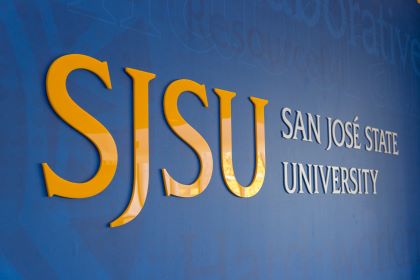 SJSU logo.