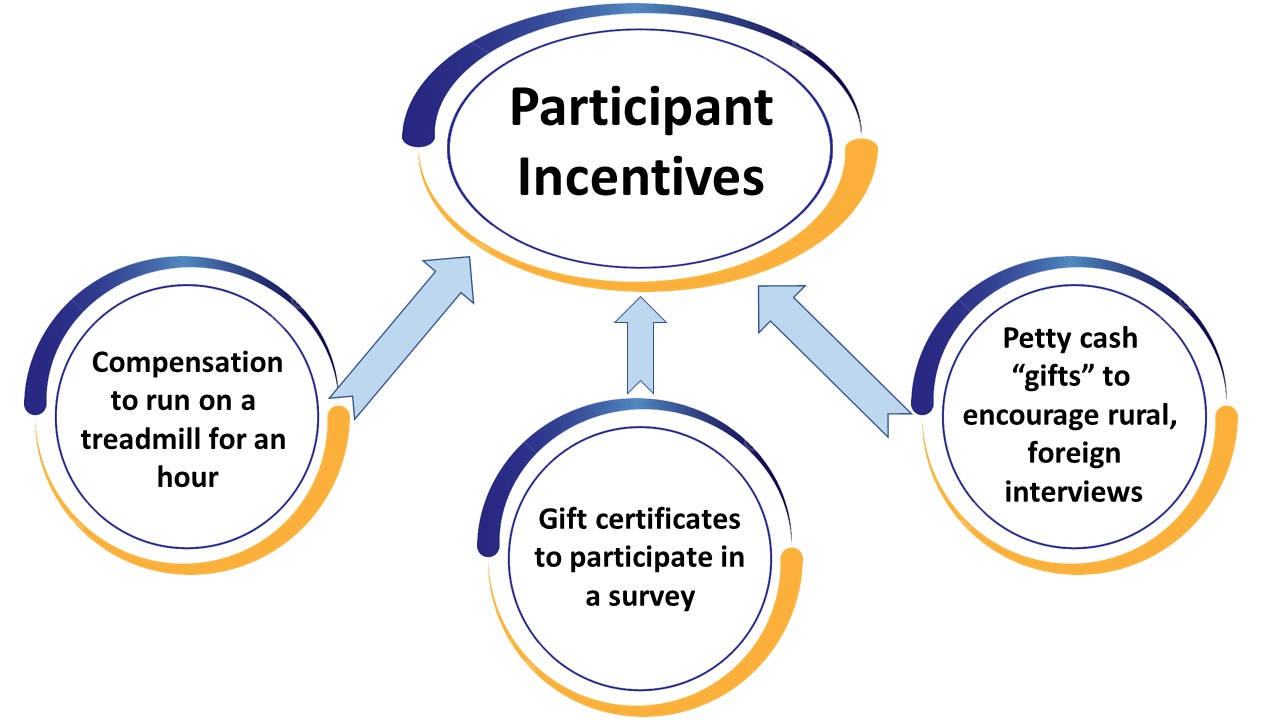 Participant Incentives Three Examples