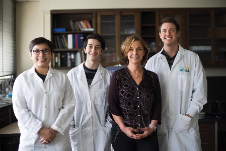 Tzvia Abramson and students