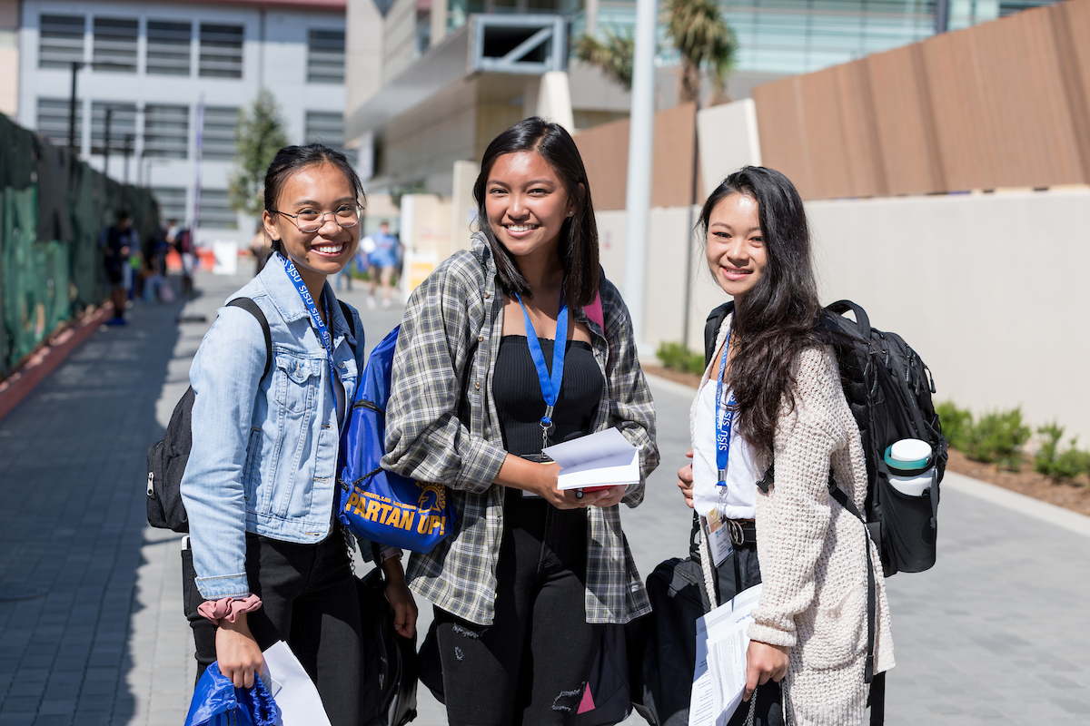 Frosh Orientation at SJSU.