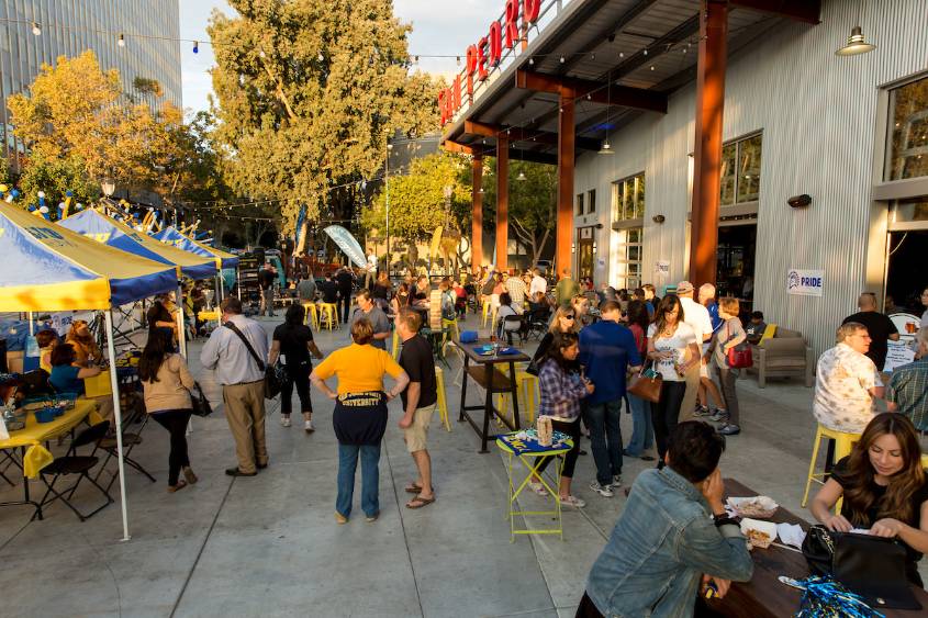 Downtown event at San Pedro Square.